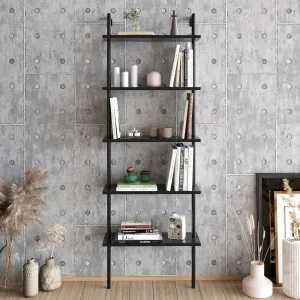 Bookshelf Paula - Black-PAU68LBC02